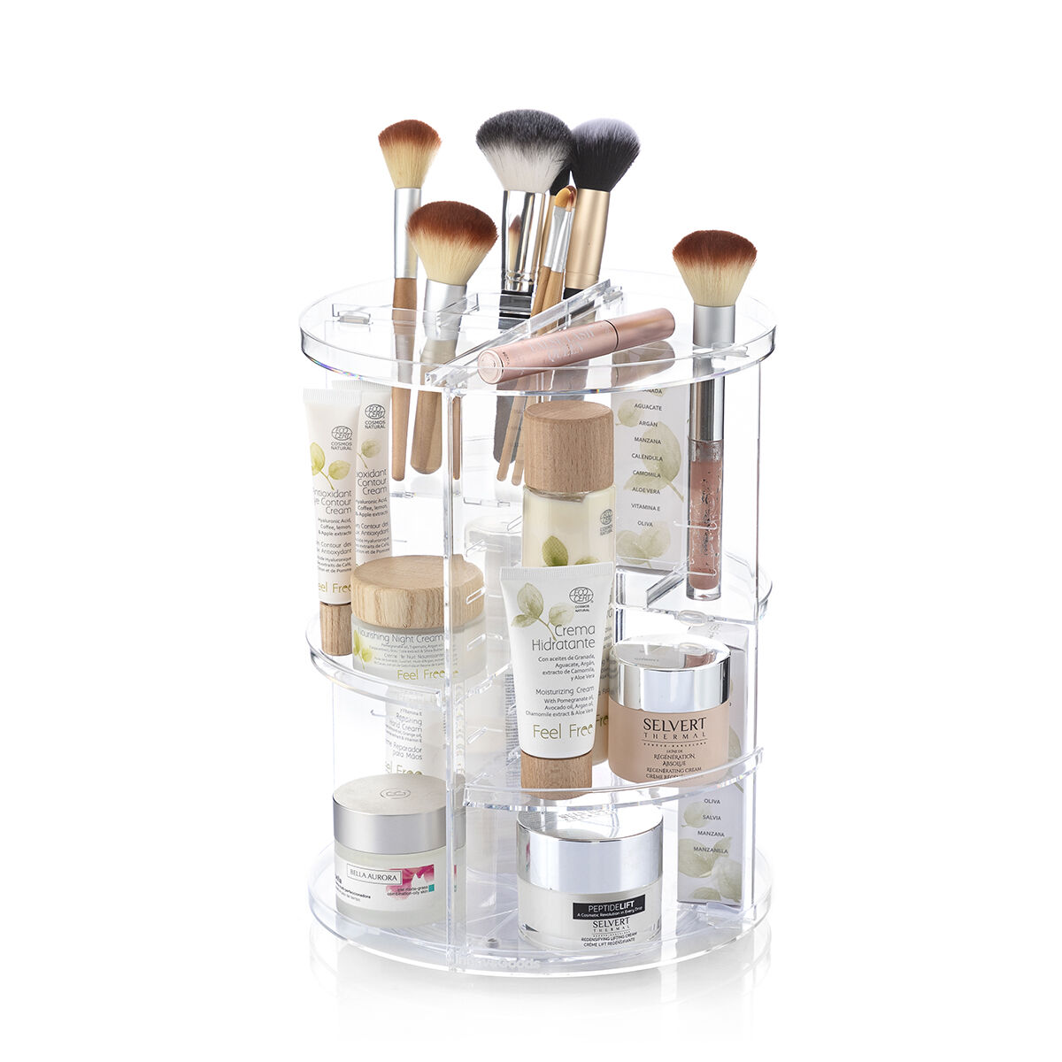 Roterande makeup-organisatör Rolkup InnovaGoods - 11
