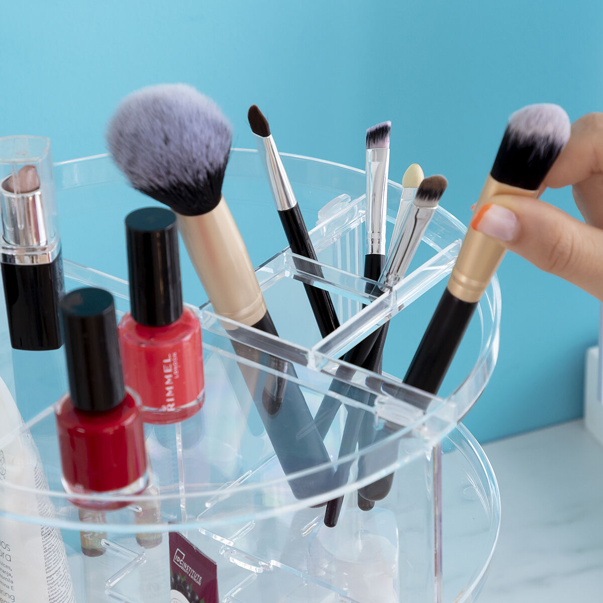 Roterande makeup-organisatör Rolkup InnovaGoods - 14