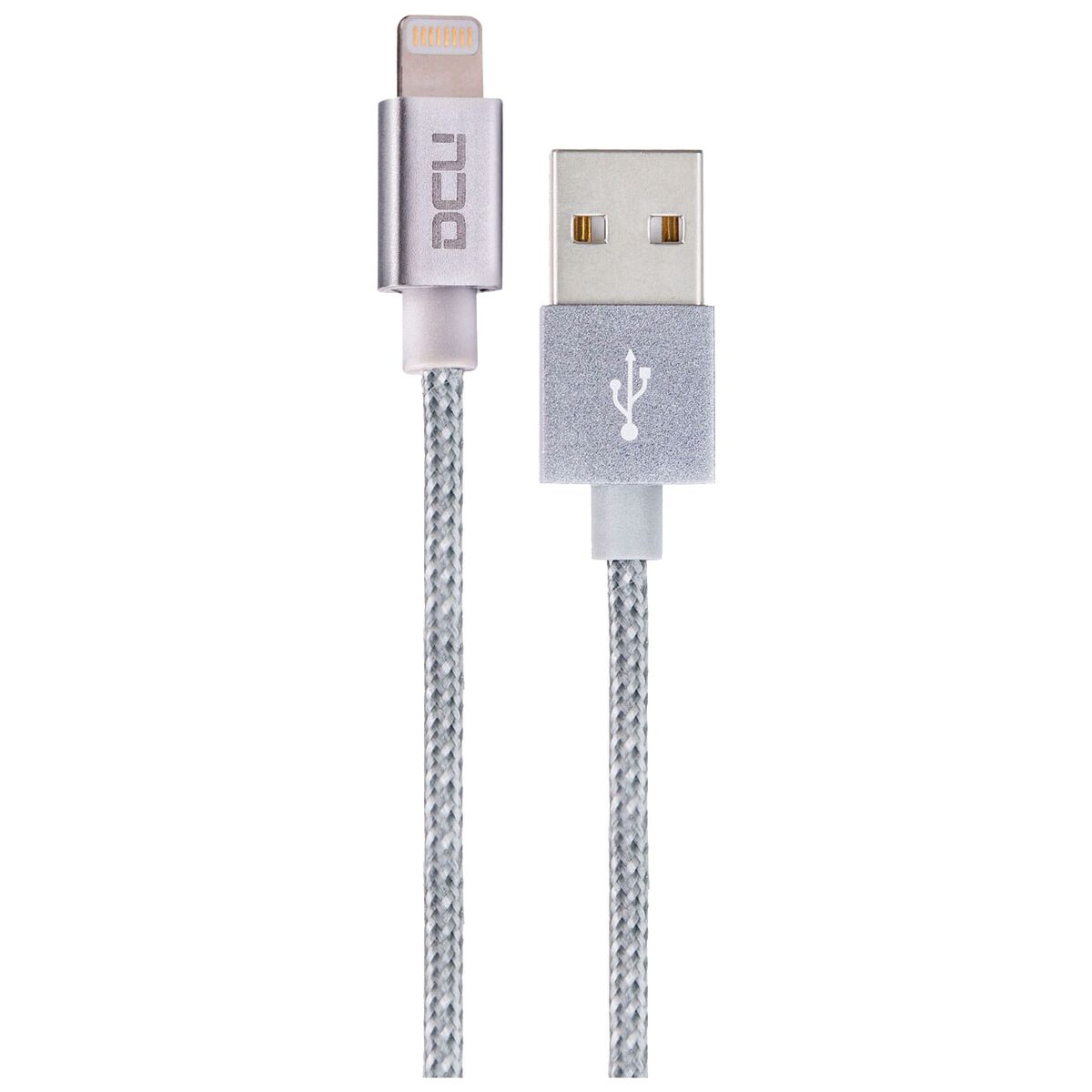 USB-laddkabel Lightning  iPhone DCU 34101205 Silvrig 1 m - 2