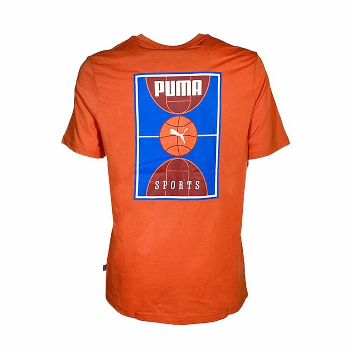 T-shirt med kortärm Herr Puma Chilli Powder Orange - 2
