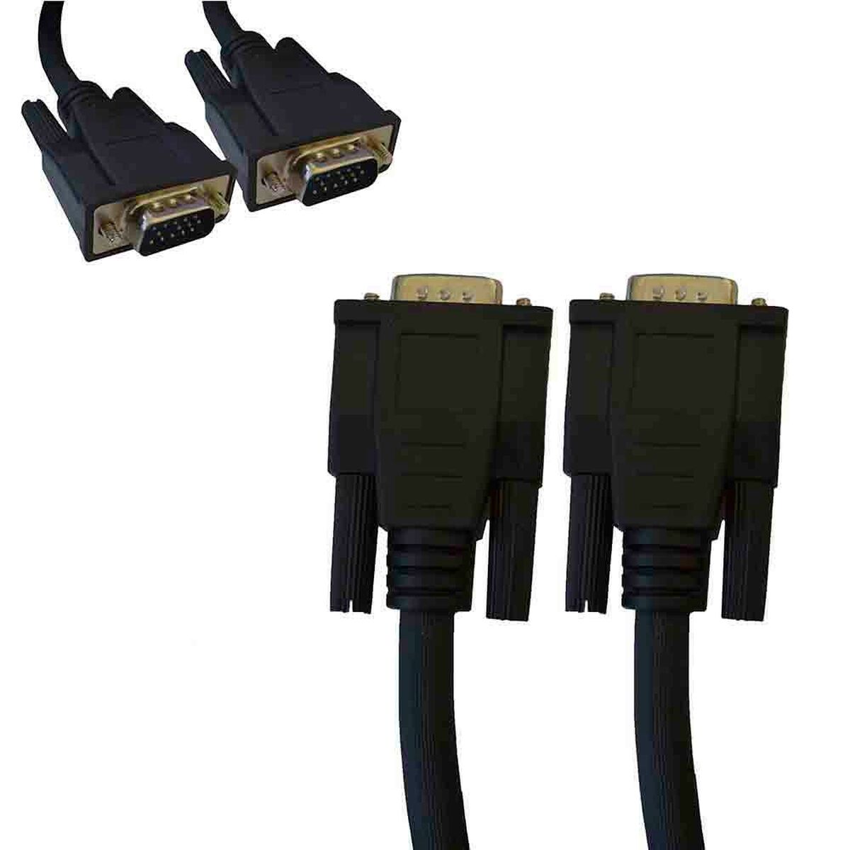 SVGA Kabel EDM 51260 Svart 1,8 m - 2