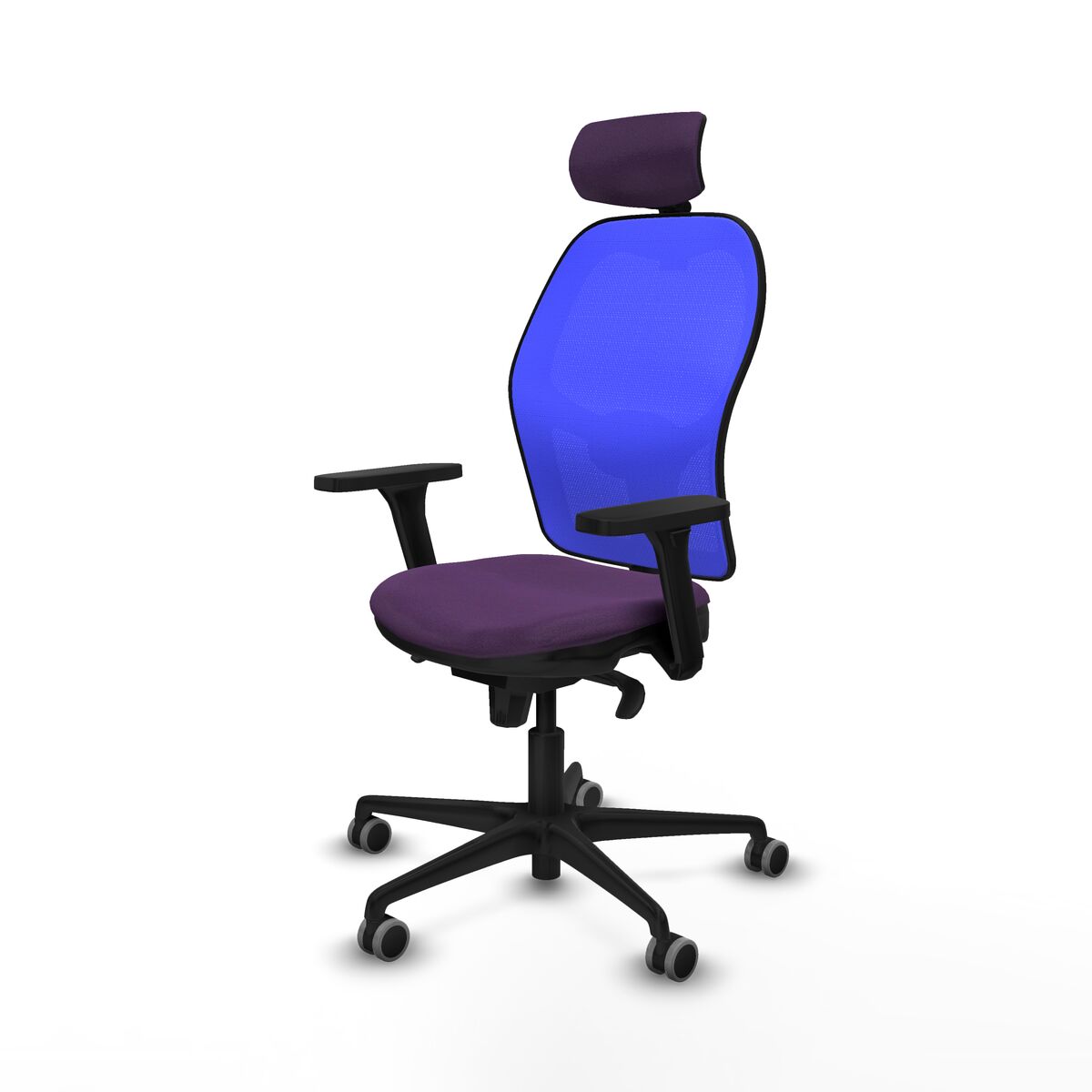 Kontorsstol Piqueras y Crespo 3D036G2 Purpur - 2