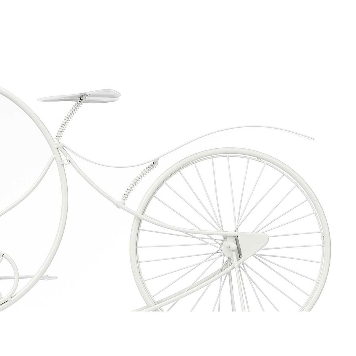 bordsklocka Gift Decor Vit Cykel - 2