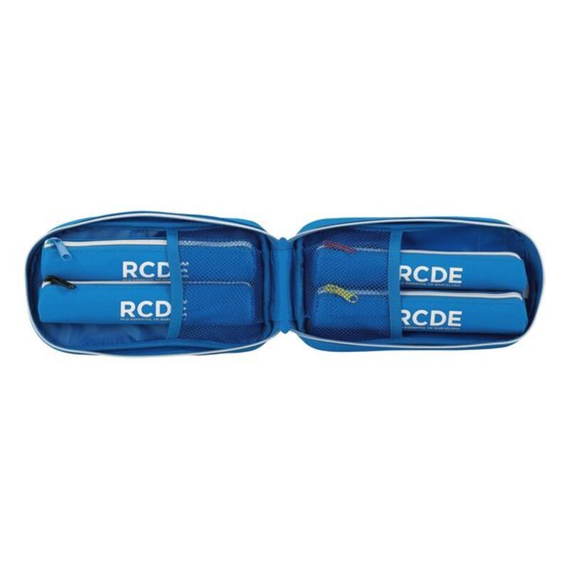 Pennfodral Ryggsäck RCD Espanyol Blå Vit 12 x 23 x 5 cm - 6
