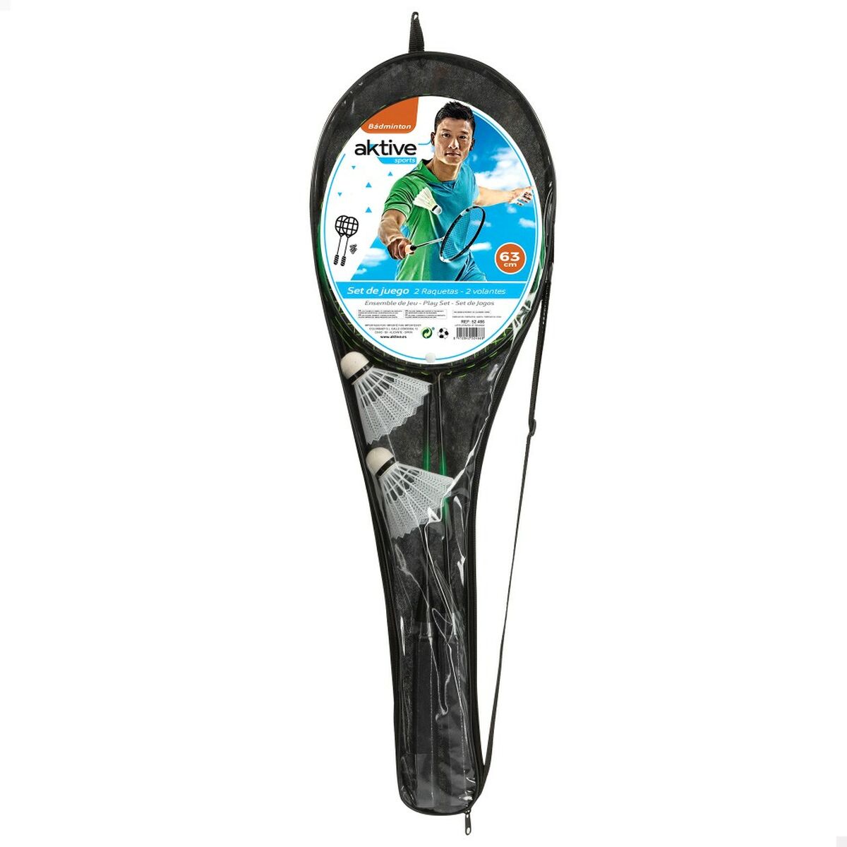 Badmintonset Aktive 12 antal - 2