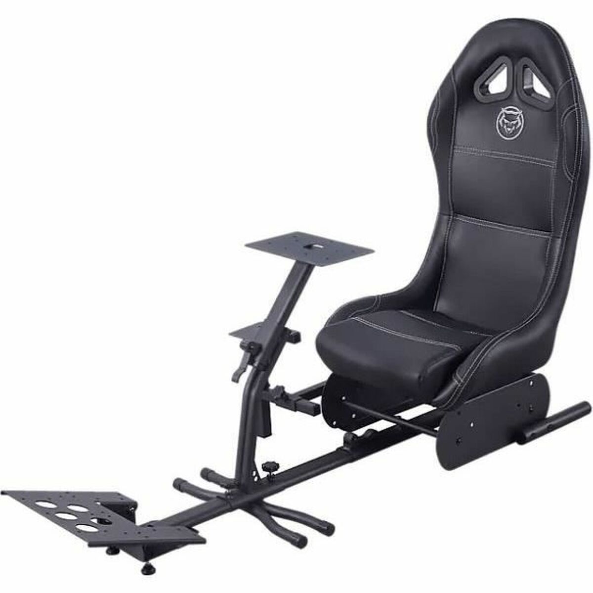 Racing-säte Mobility Lab Qware Gaming Race Seat Svart 60 x 48 x 51 cm