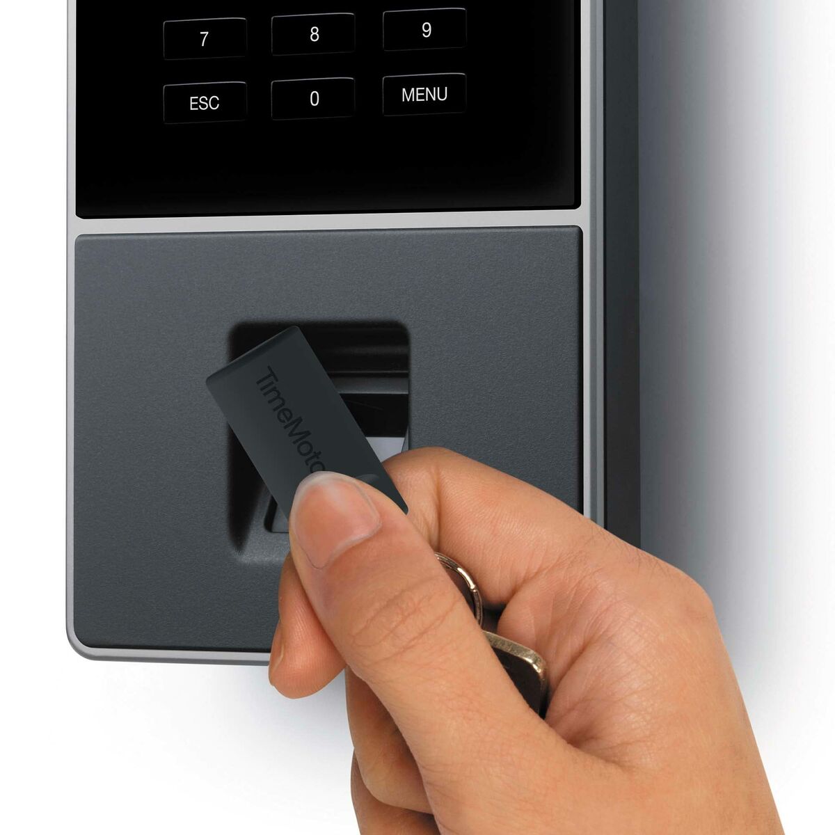 Biometriskt åtkomstkontrollsystem Safescan TimeMoto TM-626 Svart - 4