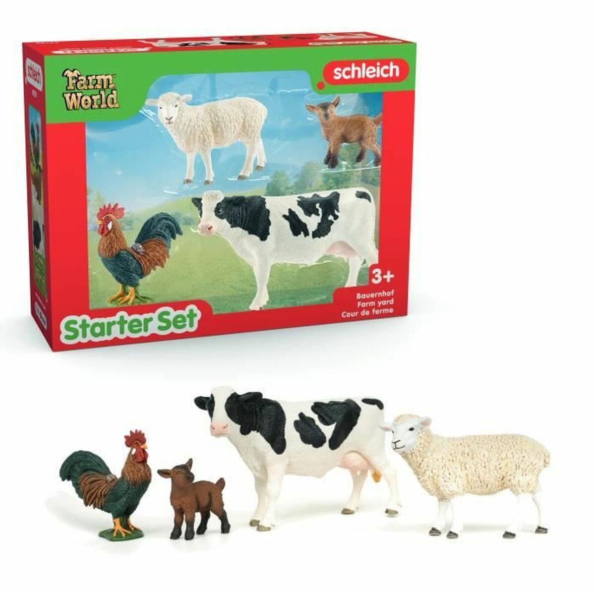 Playset Schleich Farm World 6 Delar 4 Delar