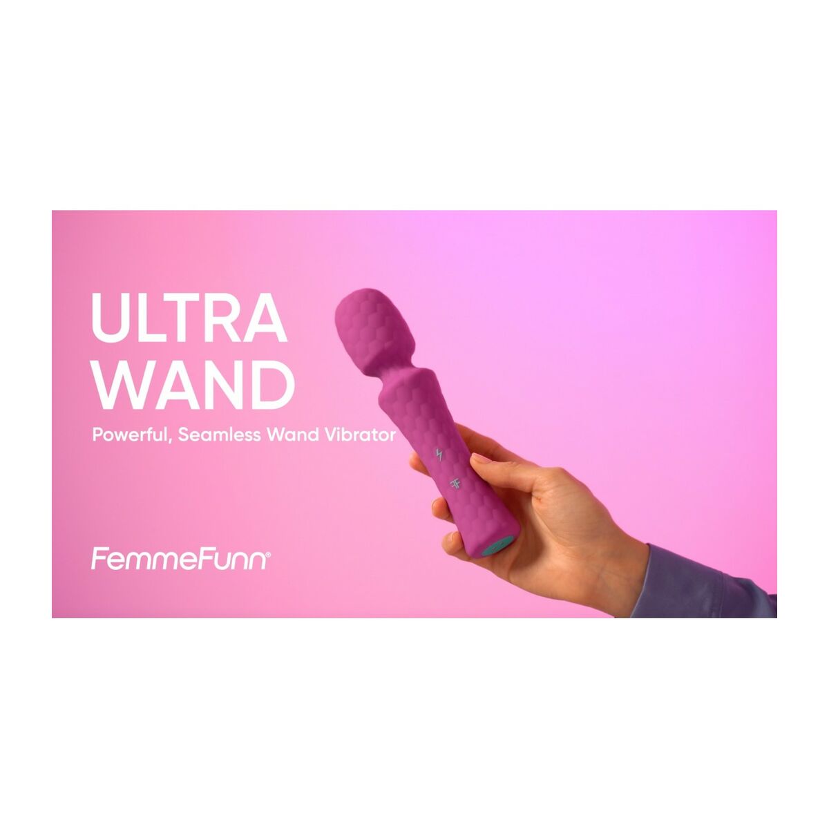 Massagemedel FemmeFunn Ultra Wand Purpur - 2
