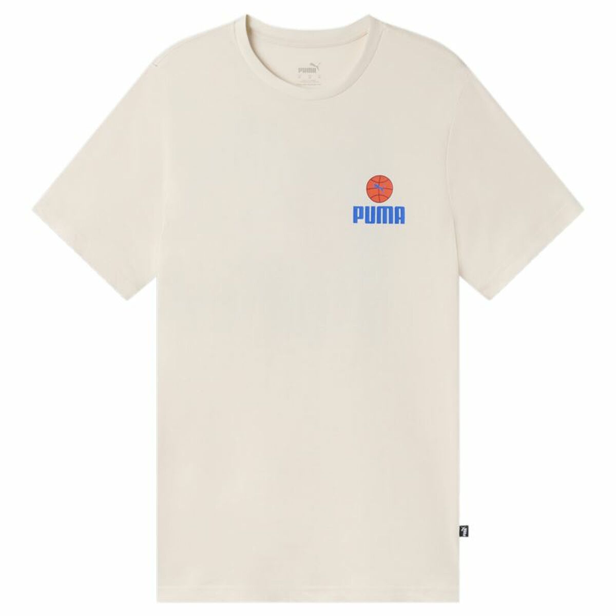T-shirt med kortärm Herr Puma Chilli Powder Vit