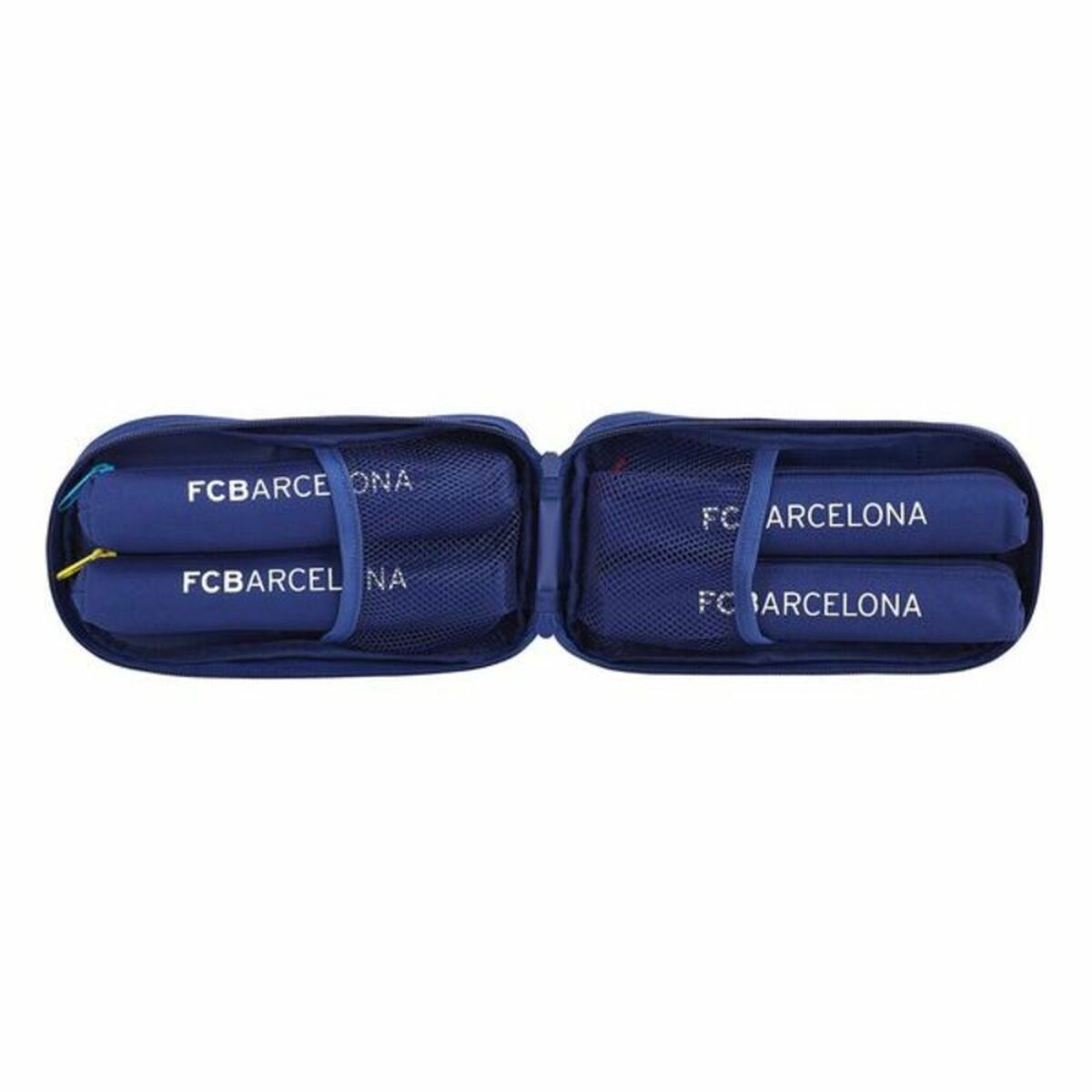 Pennfodral Ryggsäck F.C. Barcelona 600D POLYESTER Blå 12 x 23 x 5 cm - 8