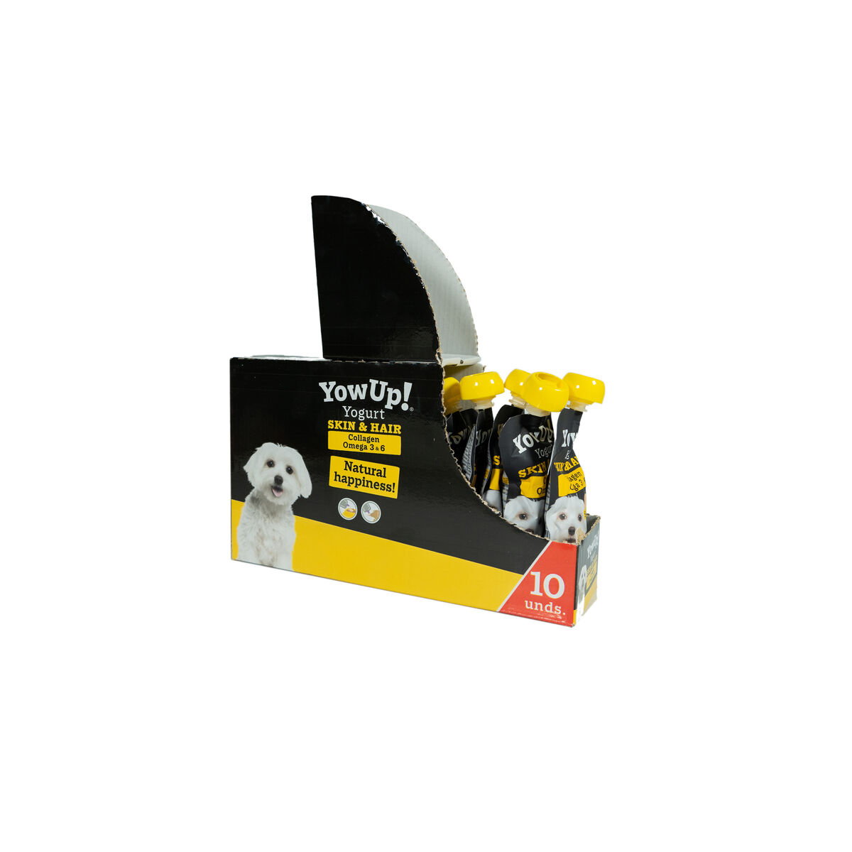 Våt mat YowUp Skin and Hair Lax 10 x 115 g 10 antal - 2