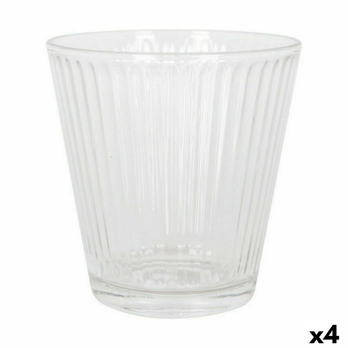 Glas Sweet Ahome Twist 250 ml (4 antal)