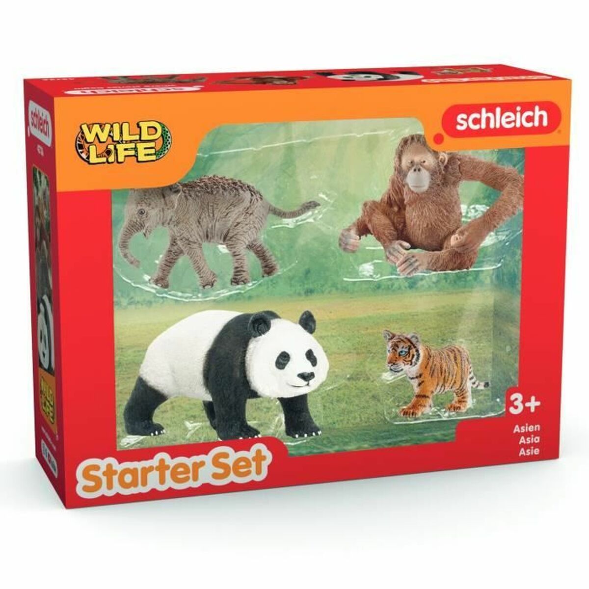 Playset Schleich My First Asian Animals 4 Delar - 4