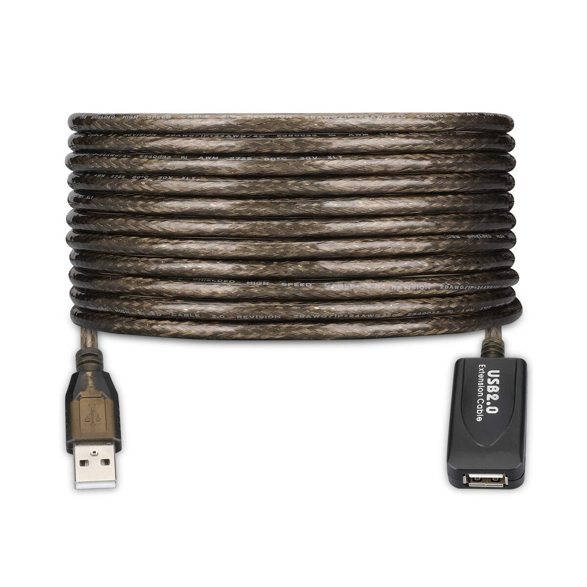 Skarvsladd USB Ewent EW1023 Svart - 2