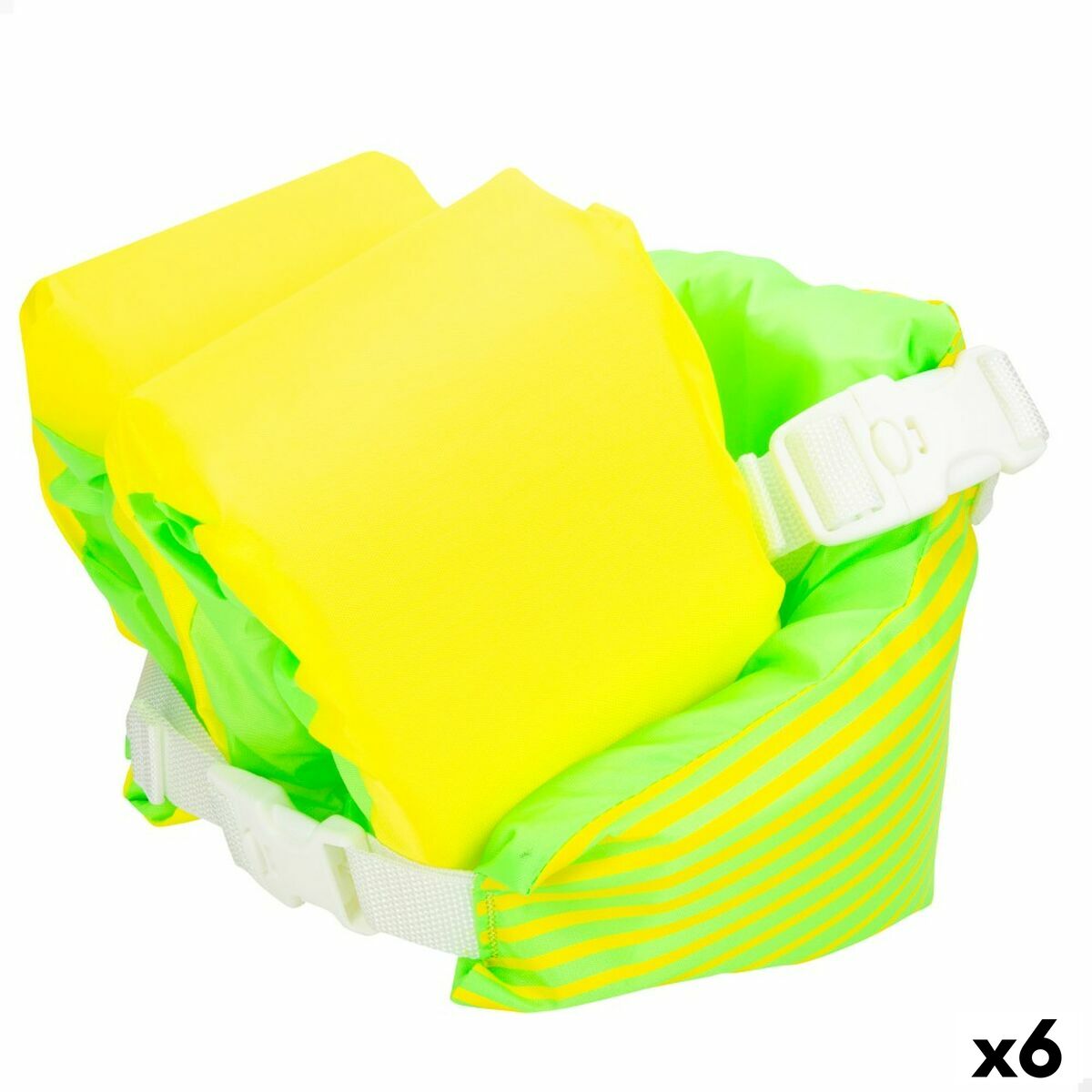 Ärmar AquaSport Gul Grön 53 x 20 x 18 cm (6 antal)
