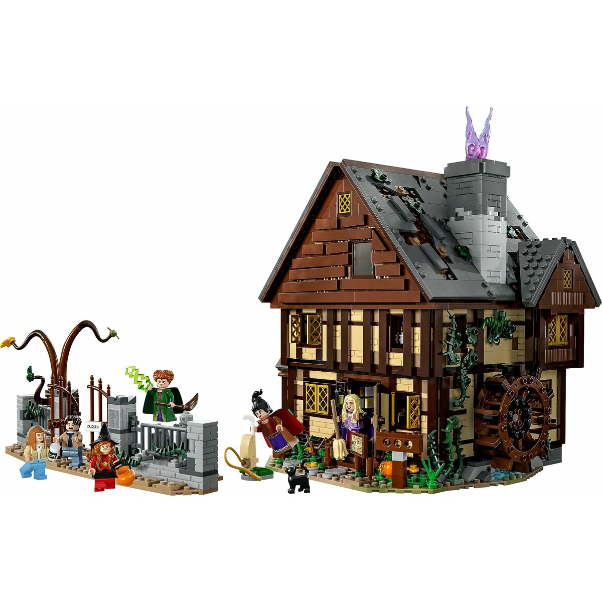 Byggsats Lego Disney Hocus Pocus - Sanderson Sisters' Cottage 21341 2316 Delar - 8