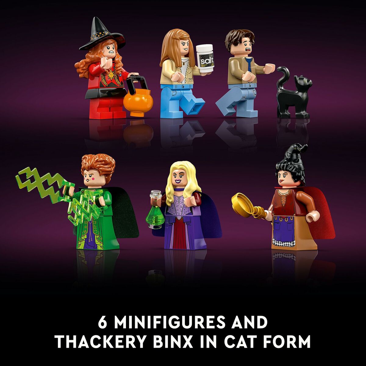 Byggsats Lego Disney Hocus Pocus - Sanderson Sisters' Cottage 21341 2316 Delar - 14