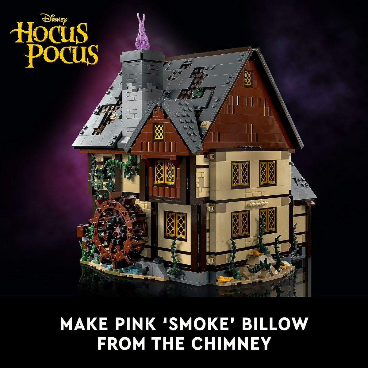 Byggsats Lego Disney Hocus Pocus - Sanderson Sisters' Cottage 21341 2316 Delar - 12
