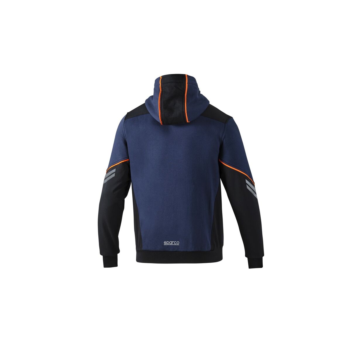 Tröja med huva Herr Sparco S02414BMAF2M Blå Marinblå - 2