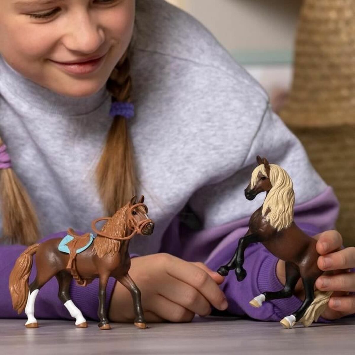 Playset Schleich Horse Club 4 Delar - 4