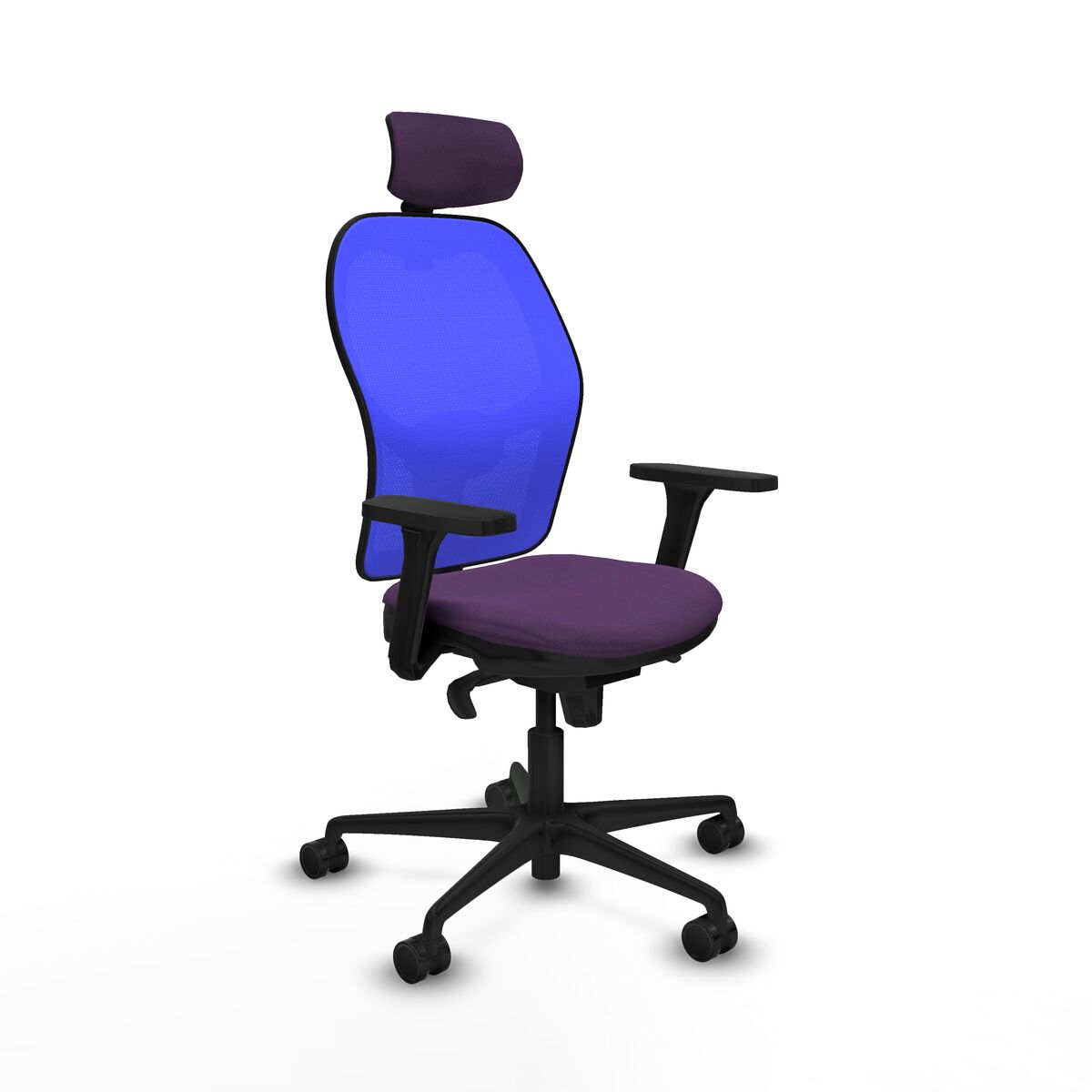 Kontorsstol Piqueras y Crespo 3D036N2 Purpur