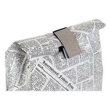Kylväska DKD Home Decor Vit Svart 20 x 10 x 28 cm Termisk