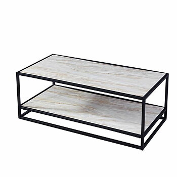 Sidobord DKD Home Decor Stål Silver Trä MDF (120 x 60 x 45 cm)