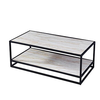 Sidobord DKD Home Decor Stål Silver Trä MDF (120 x 60 x 45 cm)
