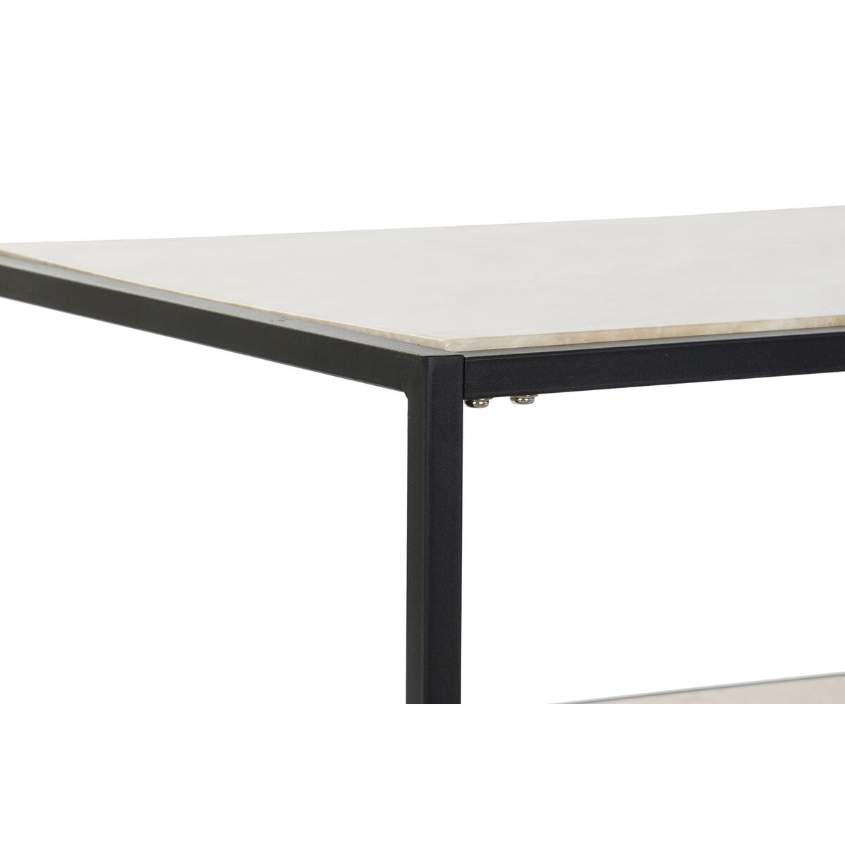 Sidobord DKD Home Decor Stål Silver Trä MDF (120 x 60 x 45 cm) - 10