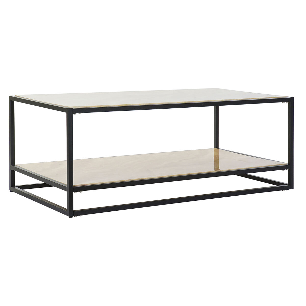 Sidobord DKD Home Decor Stål Silver Trä MDF (120 x 60 x 45 cm) - 3