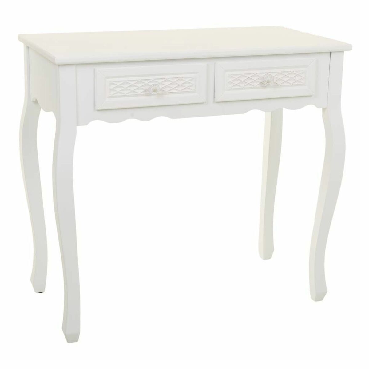 Hallmöbel med lådor Alexandra House Living Vit Kräm 40 x 76 x 135 cm