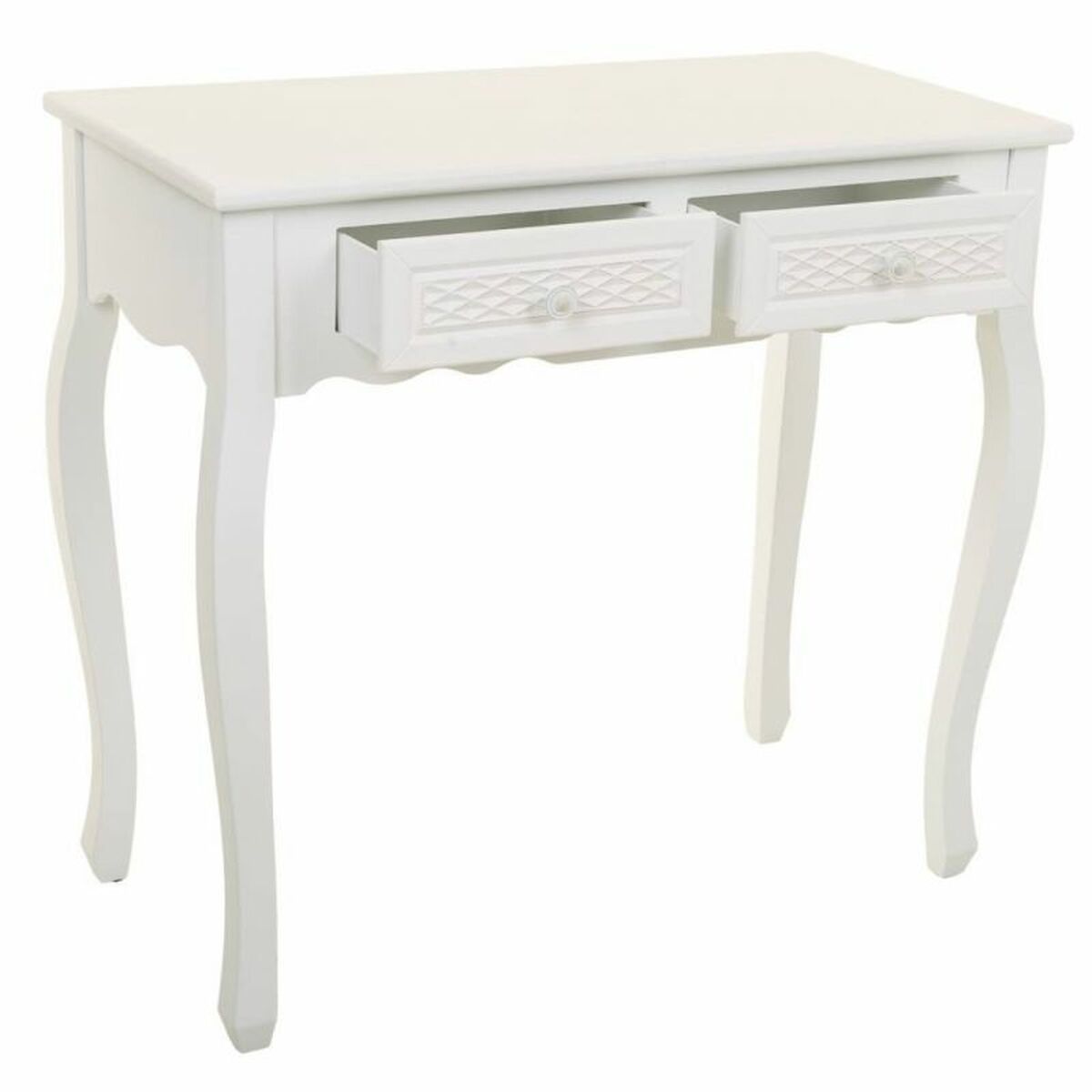 Hallmöbel med lådor Alexandra House Living Vit Kräm 40 x 76 x 135 cm - 3