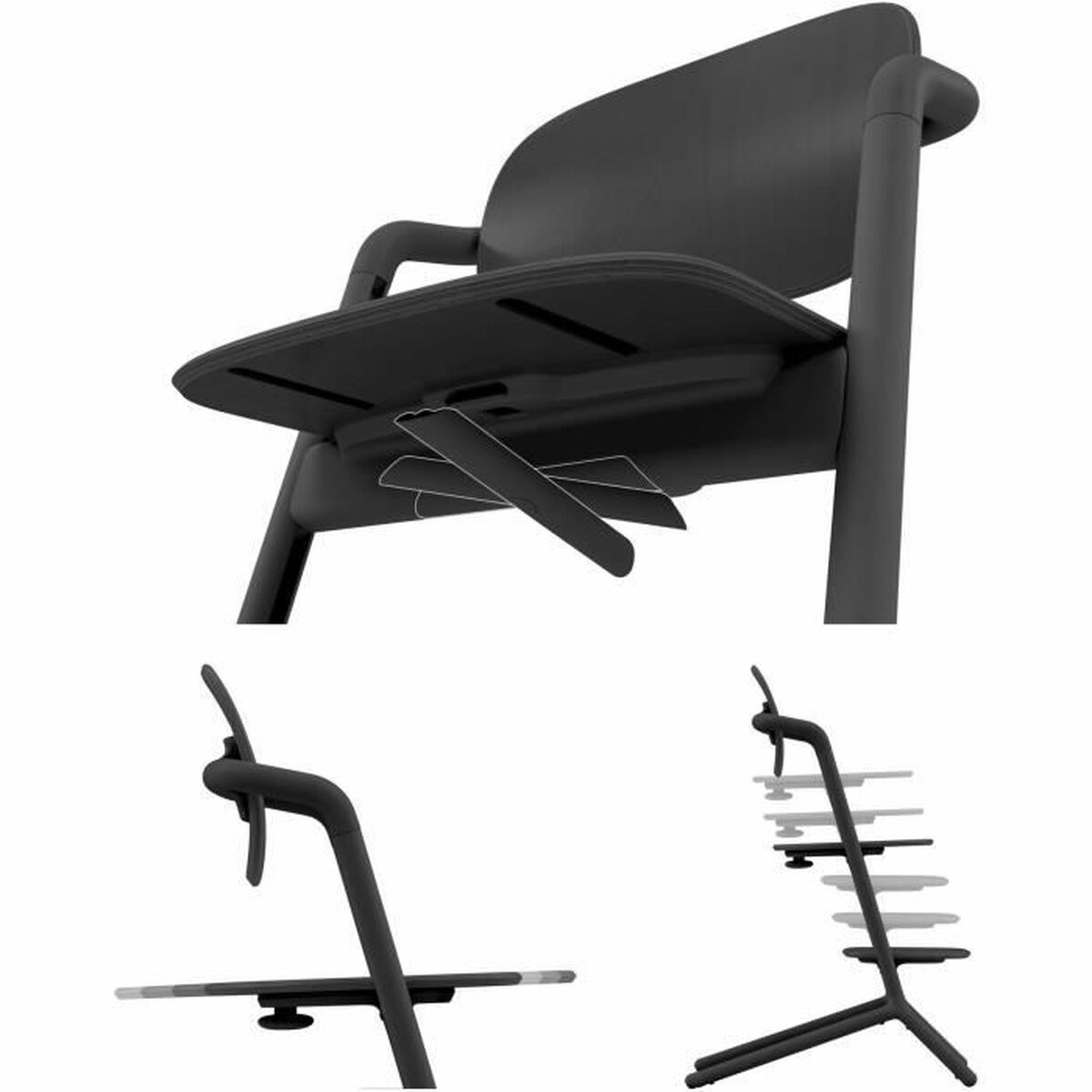 Barnstol Cybex LEMO Svart - 6