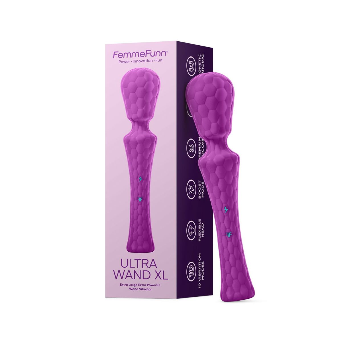 Vibrator FemmeFunn Purpur XXL XL - 2