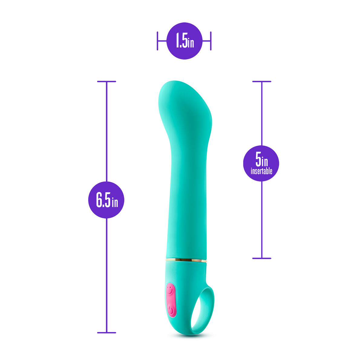 G-spotvibrator Blush Aria Grön - 5