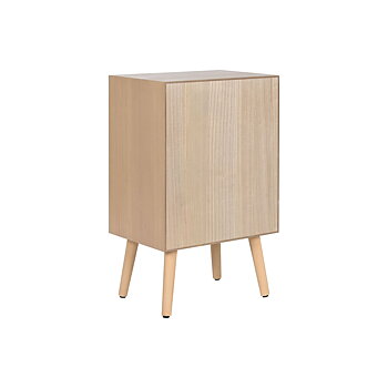 Nattduksbord Home ESPRIT Naturell Paulowniaträ Trä MDF 42 x 34 x 70 cm