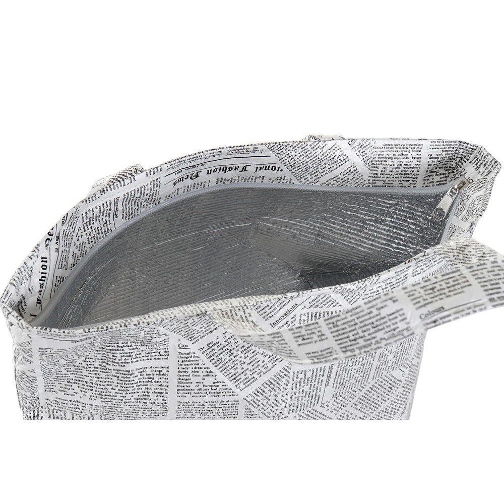 Kylväska DKD Home Decor Vit Svart 23 x 14,5 x 20 cm Termisk - 2