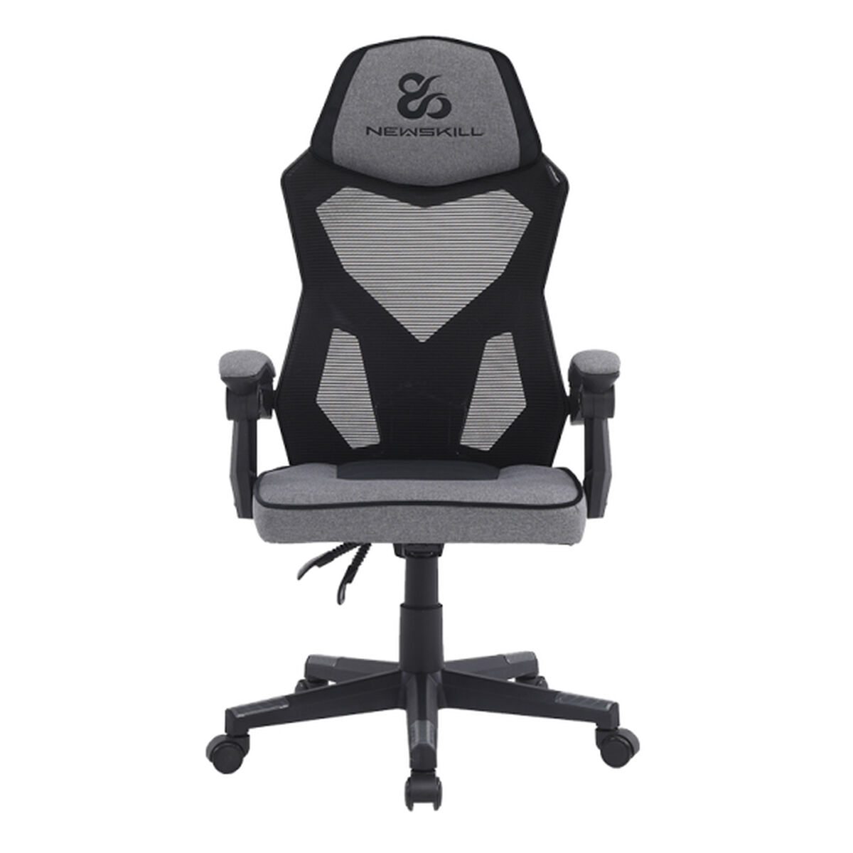 Spelstol Newskill Eros Svart Grå - 4