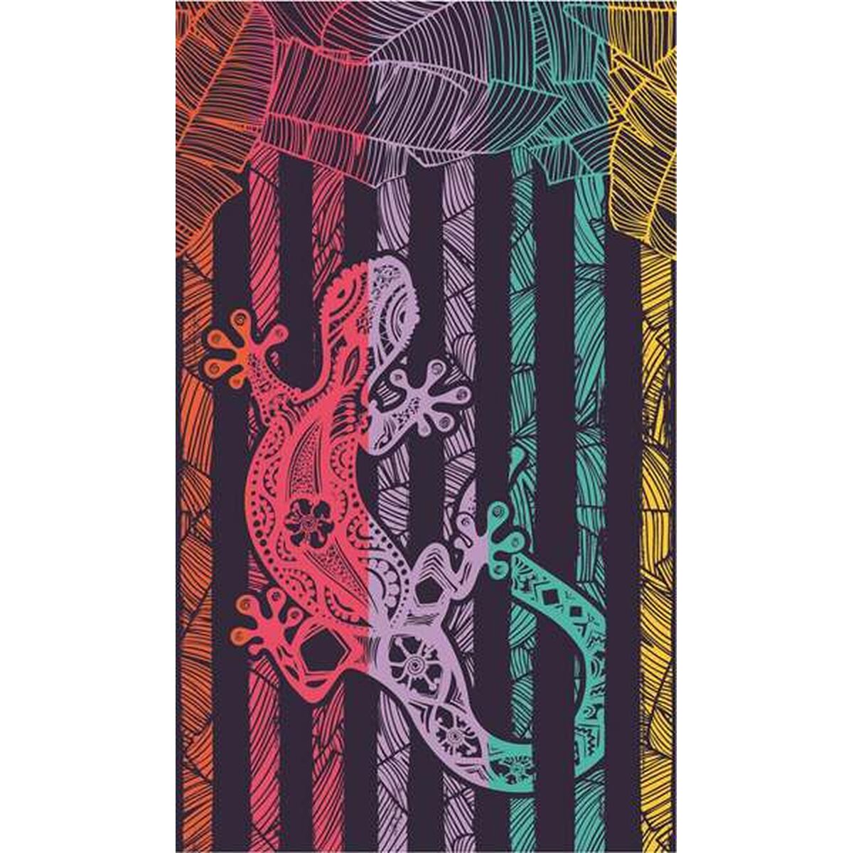 Strandbadduk Secaneta Otipi 90 x 165 cm Jacquard Sammet - 3