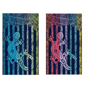 Strandbadduk Secaneta Otipi 90 x 165 cm Jacquard Sammet