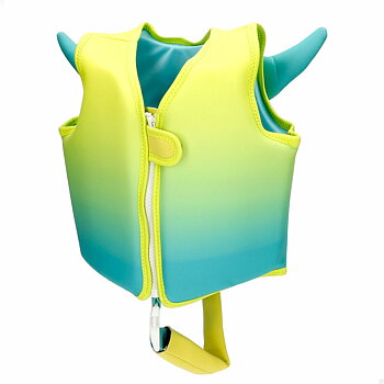 Räddningsväst AquaSport 30 x 30 x 10 cm Gul (4 antal)