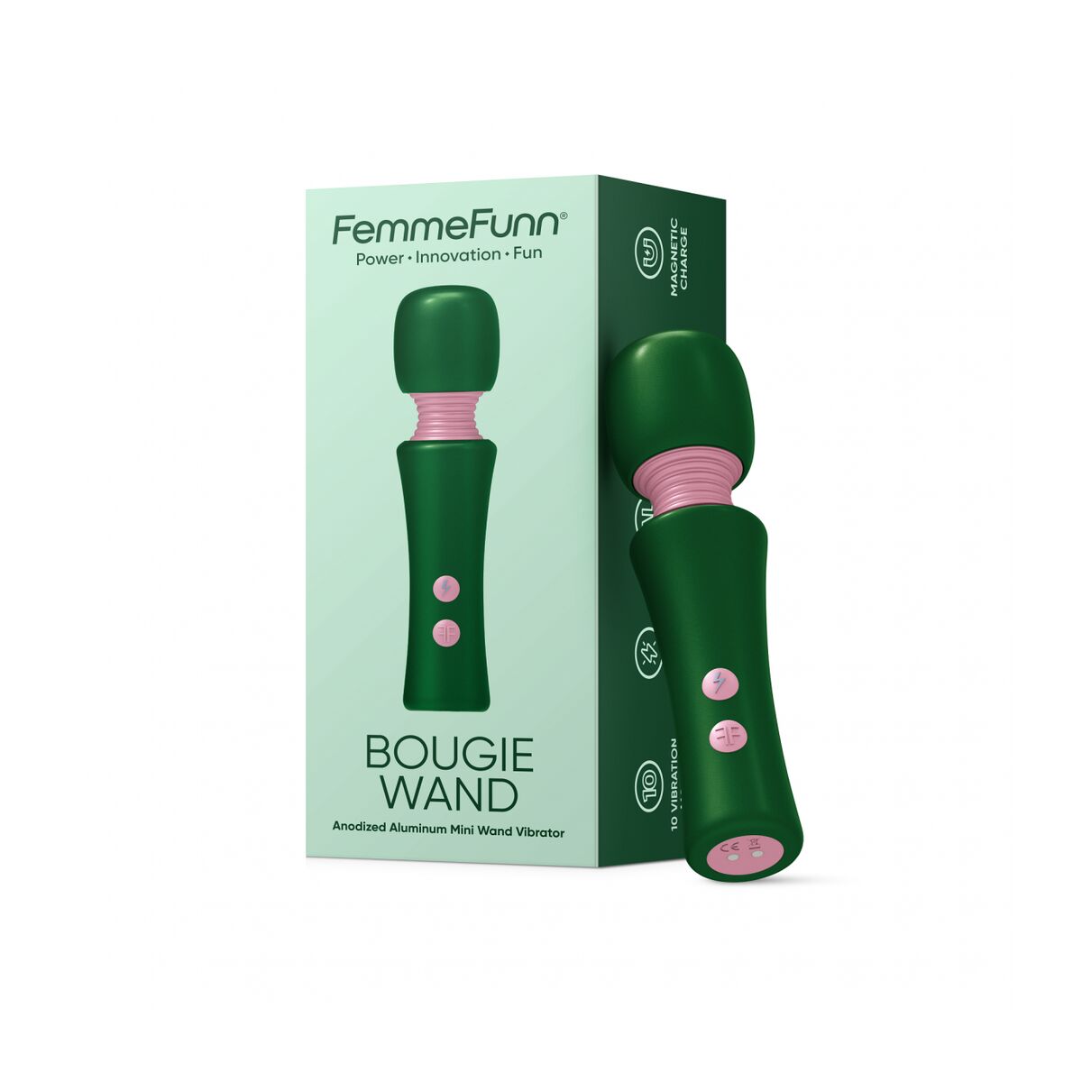 Vibrator FemmeFunn Grön - 2