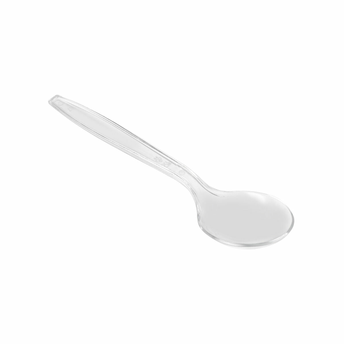 Set med skedar Algon Återanvändningsbar Transparent 36 antal 16,6 cm - 2