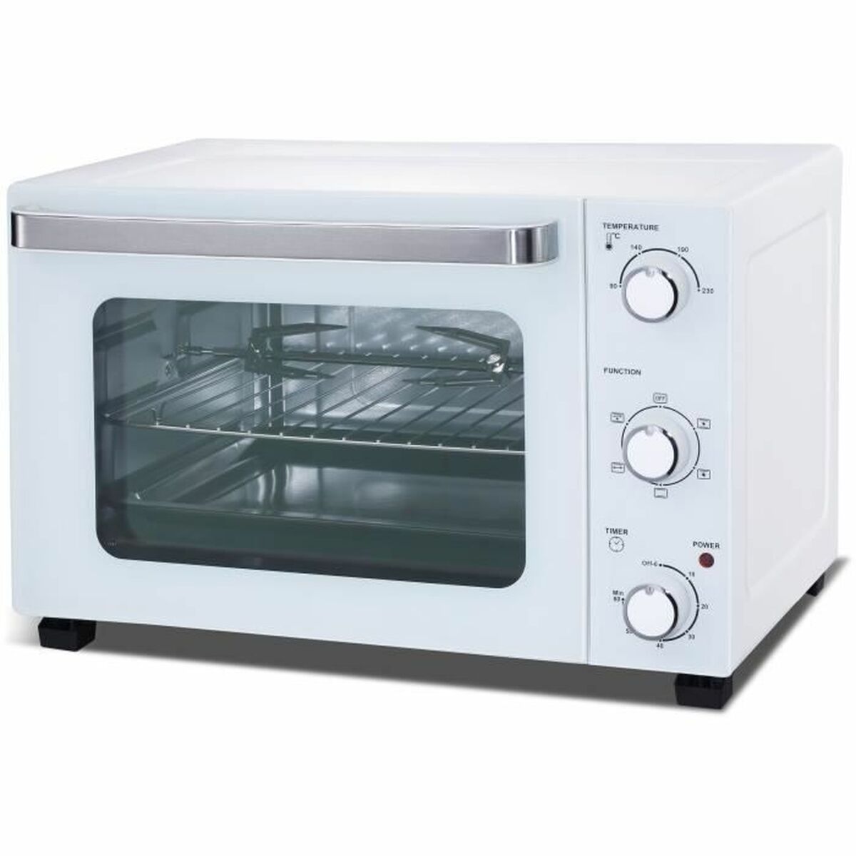 Elektrisk Mini-ugn Continental Edison CEMF35W 35 L 35 L 1500 W - 2