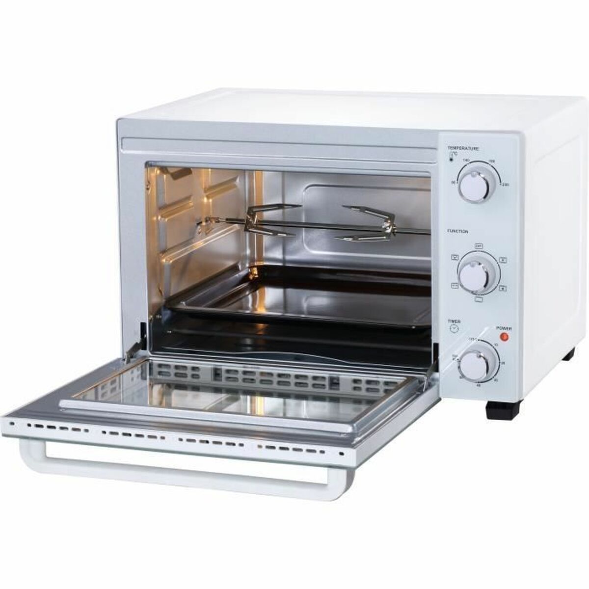 Elektrisk Mini-ugn Continental Edison CEMF35W 35 L 35 L 1500 W - 4