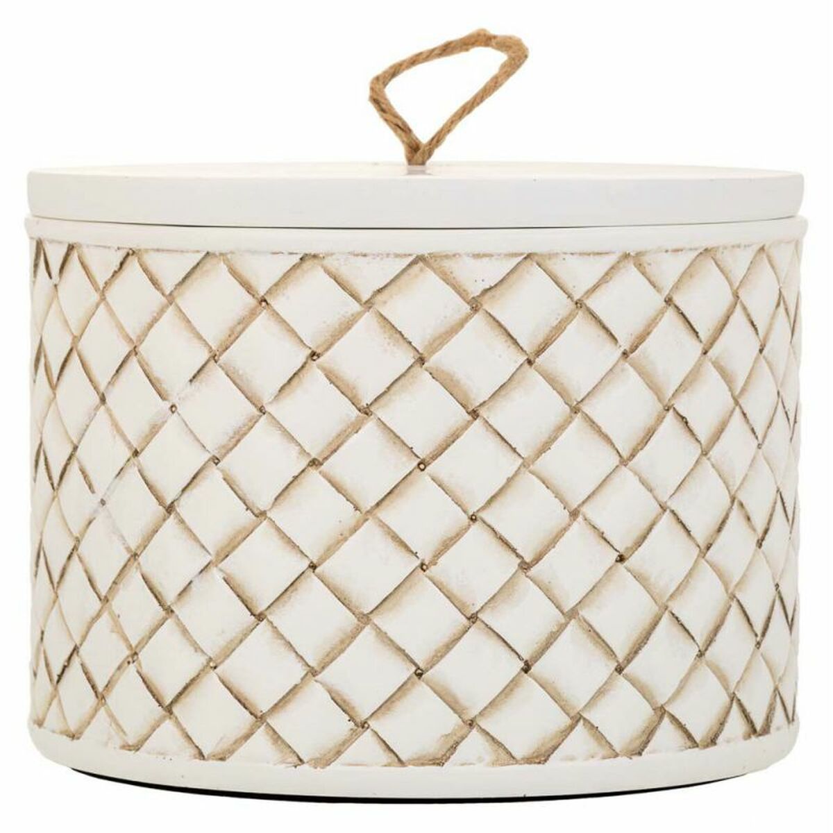 Smyckeskrin Alexandra House Living Vit Polyresin 17 x 13 x 17 cm - 2