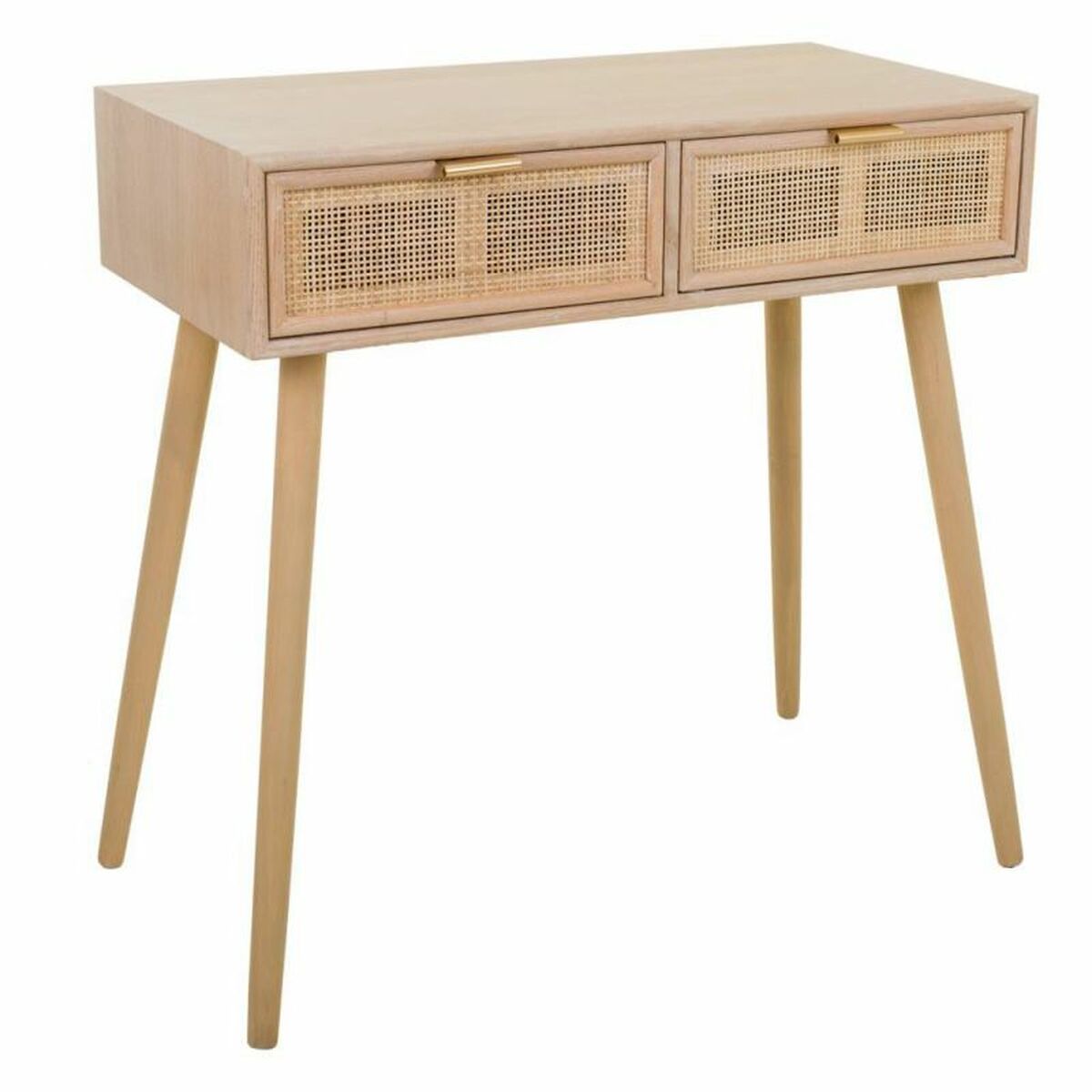 Hallmöbel med lådor Alexandra House Living Naturell 42 x 79 x 80 cm
