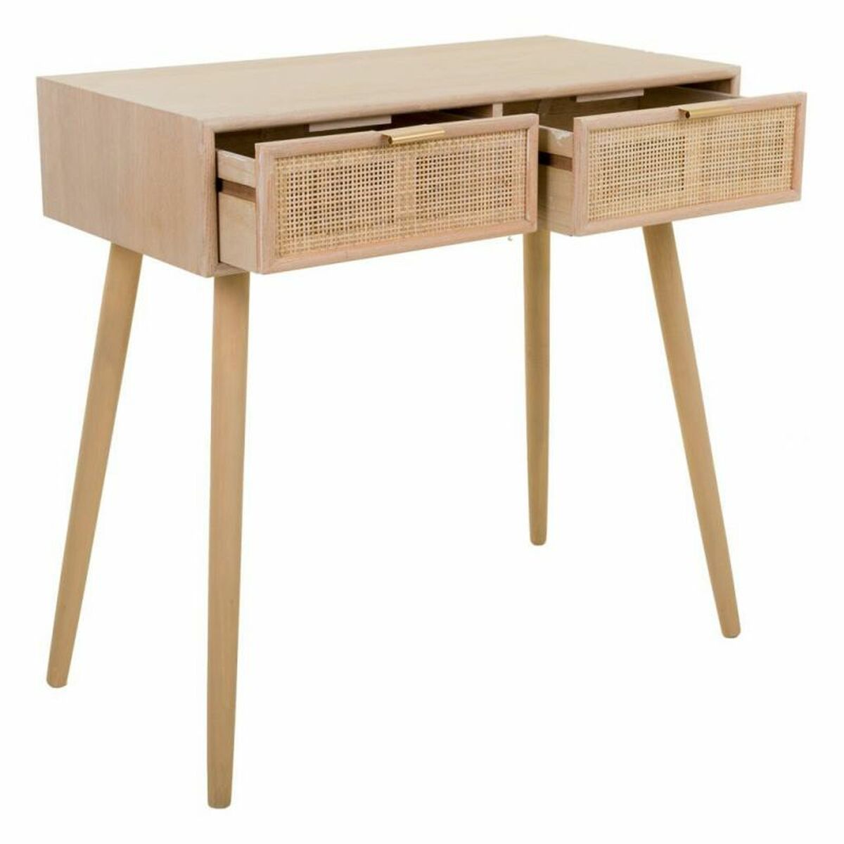 Hallmöbel med lådor Alexandra House Living Naturell 42 x 79 x 80 cm - 4