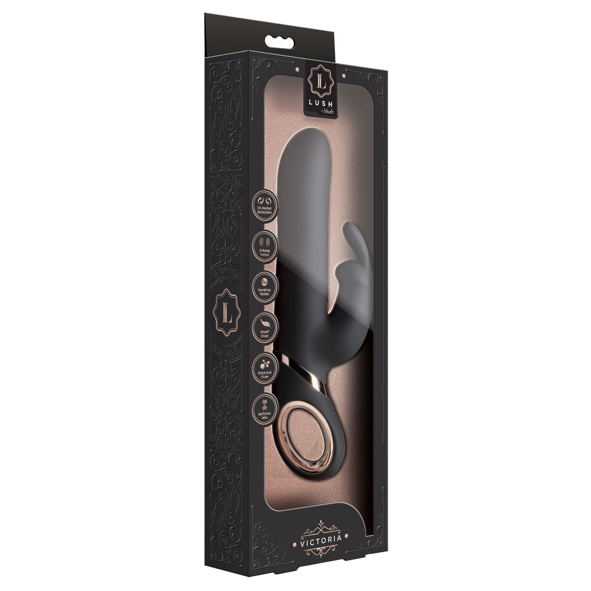 G-spotvibrator Blush Lush Victoria Svart - 4